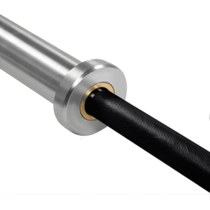 7ft Hard Chrome + Black Chrome Olympic Barbell (20kg – 1000LB Capacity)