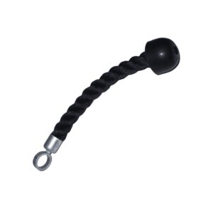 tuff-fit-single-tricep-rope-sri-lanka TUFF Fit Single Tricep Rope – Unilateral Cable Attachment for Precision Arm Training