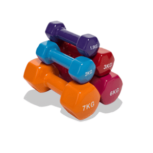 TUFF Fit Vinyl Aerobic Dumbbells