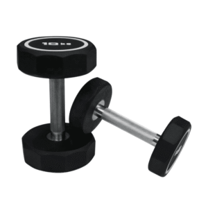 TUFF Fit 10-Sided PVC Dumbbell 2.5KG–50KG – Commercial Strength Series
