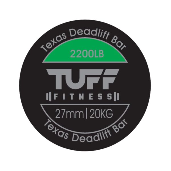 TUFF Fit Deadlift Barbell 20KG – Competition Power Series