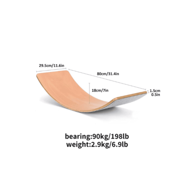 TUFF Fit Half Moon Balance Board – Stability & Coordination Training Series