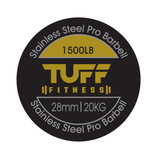 tuff-fit-signature-stainless-steel-olympic-barbell-20kg-sri-lanka.jpg TUFF Fit Signature Stainless Steel Olympic Bearing Barbell 20KG – Prestige Edition