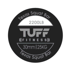 TUFF Fit Squat Barbell 25KG – Competition Power Series