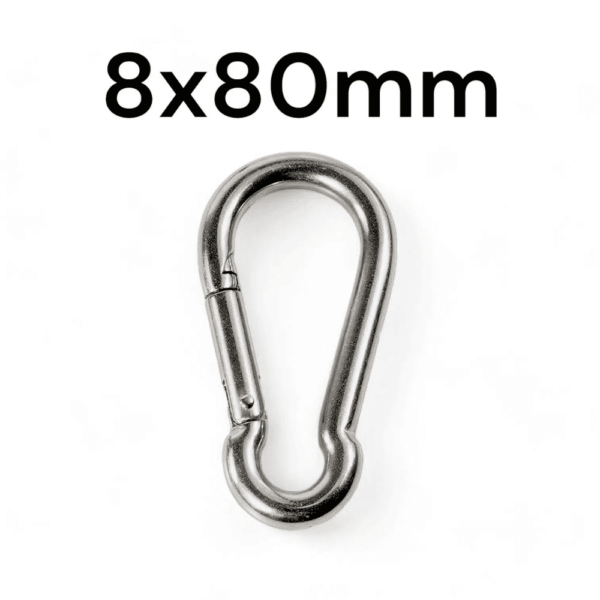 TUFF Fit Stainless Steel Gym Carabiner