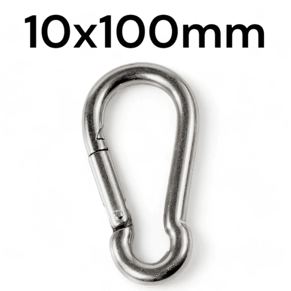 TUFF Fit Stainless Steel Gym Carabiner